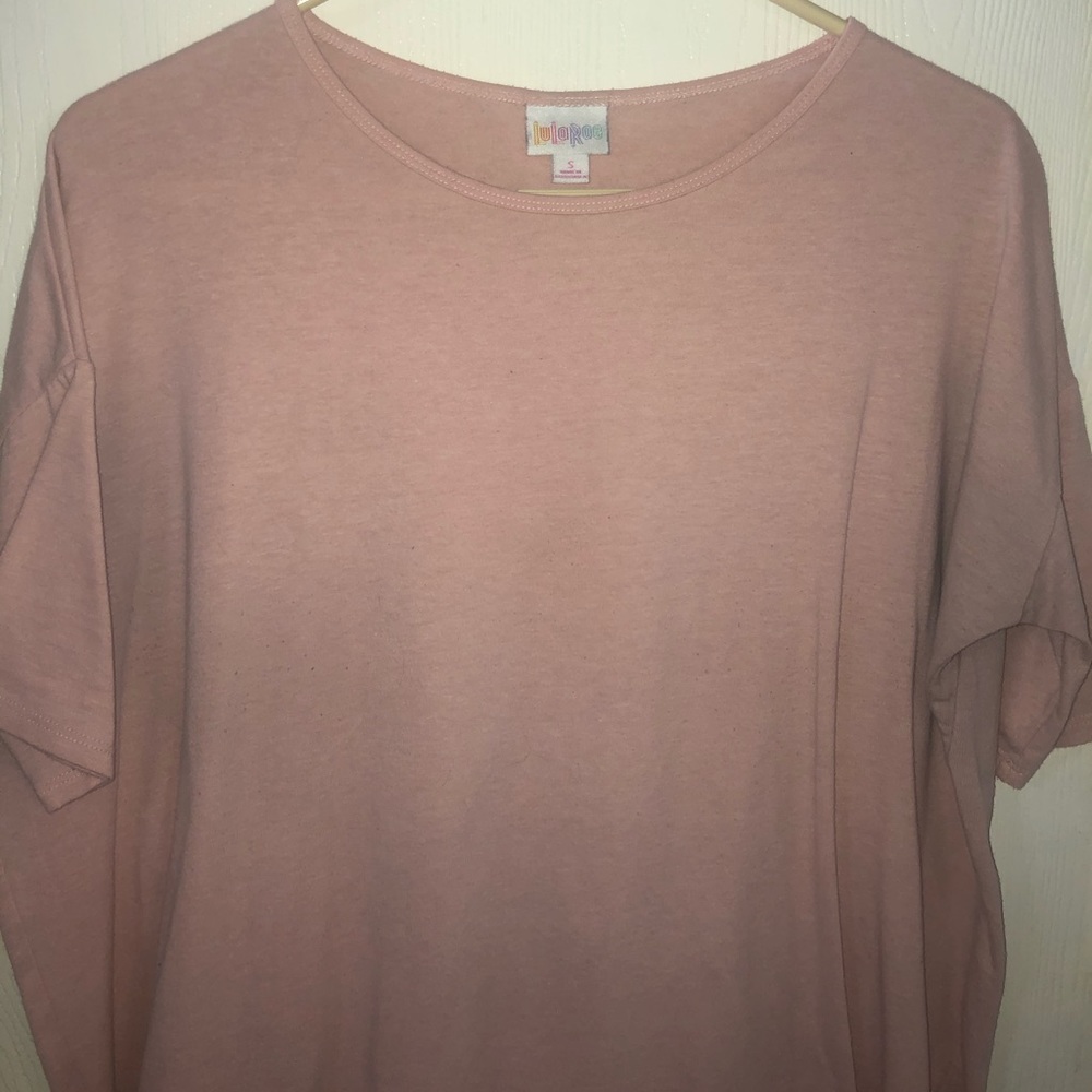 Solid Light Pink Small Lularoe Irma - image 1